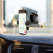 Автодержатель HOCO CA83 David one-button center console car holder Black (6931474748423)