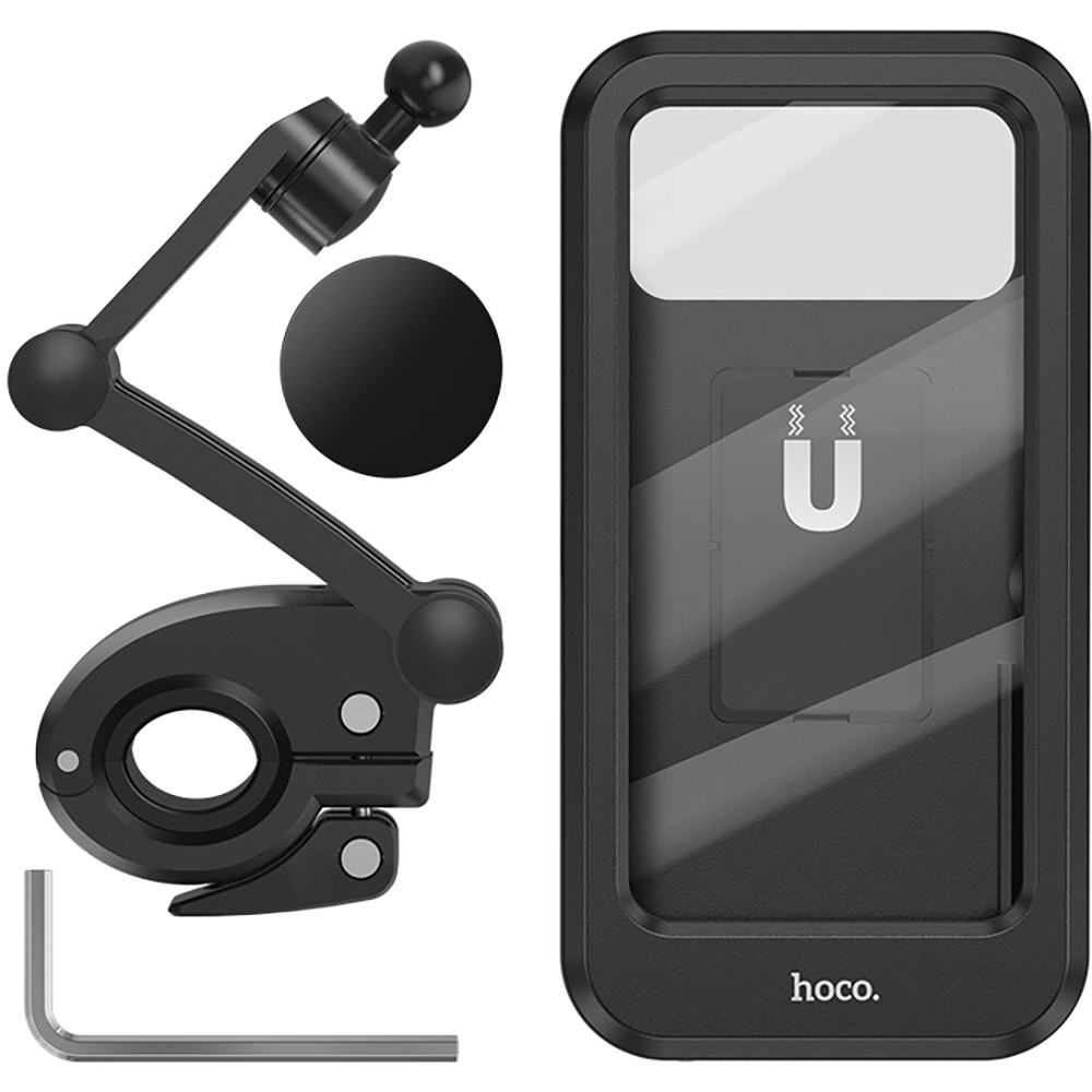 Фото Тримач HOCO CA101 Rider Black (6931474762436)