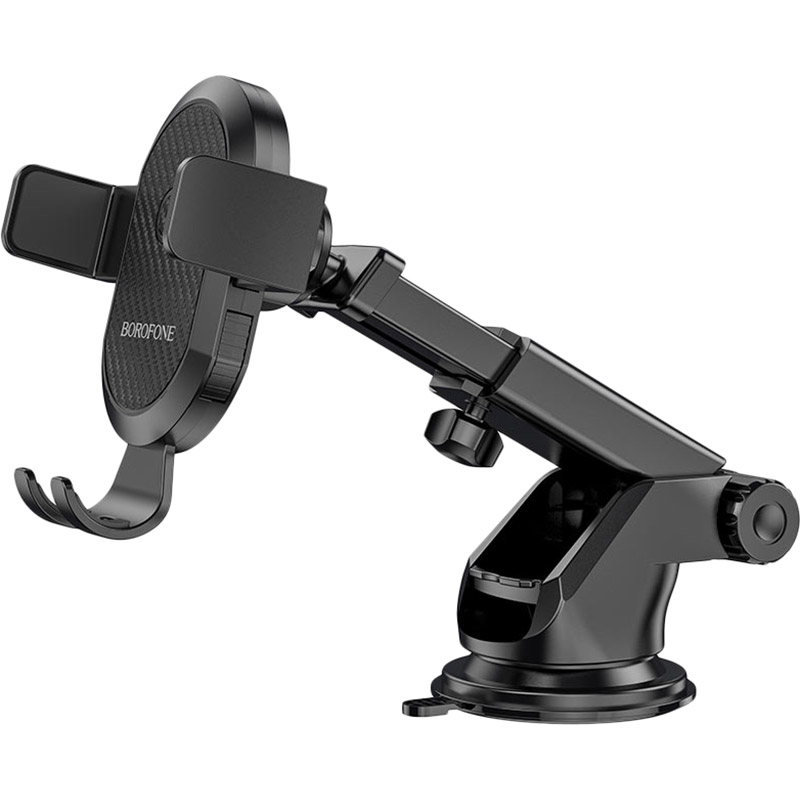 Автоутримувач BOROFONE BH39 Black (6931474742506) Кріплення на торпедо