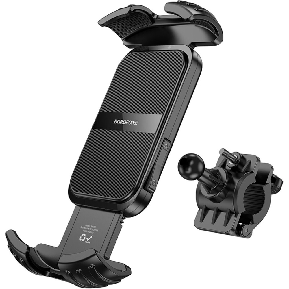 Тримач BOROFONE BH105 Crown Black (6941991108600) Тип тримач (зажим)