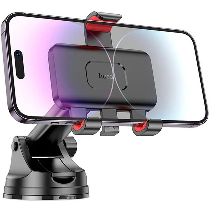 Автоутримувач HOCO H22 Dragon Red Black (6942007605656) Максимальна ширина зажиму, мм 88