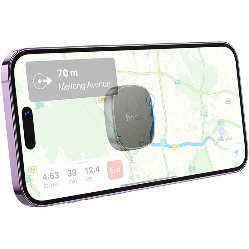 Зовнішній вигляд Автоутримувач HOCO H52 Ultimate Deep Space Gray (6942007626354)