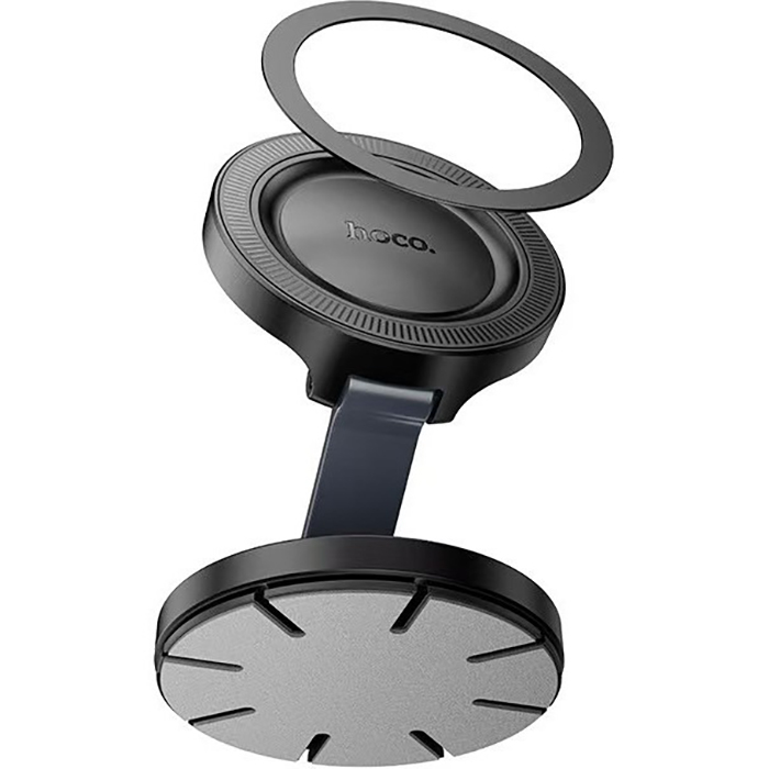Автоутримувач HOCO H61 Show Black Metal Gray (6942007637619) Мінімальна діагональ екрану, дюймів 4.5