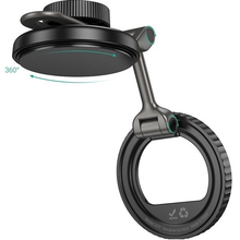 Автоутримувач HOCO H77 View Black Metal Gray (6942007647878)