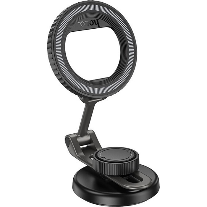 Автоутримувач HOCO H77 View Black Metal Gray (6942007647878)