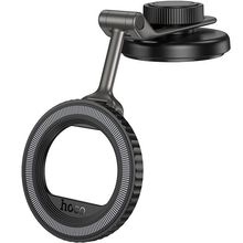 Автоутримувач HOCO H77 View Black Metal Gray (6942007647878)