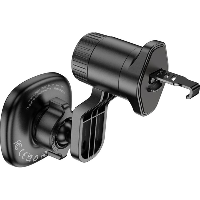 Автоутримувач HOCO HW30 Crown Black Metal Gray (6942007646925) Автоутримувач HOCO HW30 Crown Black Metal Gray (6942007646925) Мінімальна діагональ екрану, дюймів 4.5