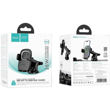 Автодержатель HOCO HW32 Crown Black Metal Gray (6942007646949)