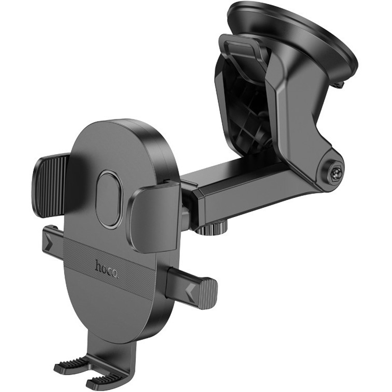 Автодержатель HOCO H19 Mighty Black (6942007601580) Тип держатель (присоска/скотч)