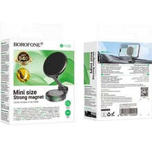 Автоутримувач BOROFONE BH126 Ascenso Metal Grey (6941991120404)