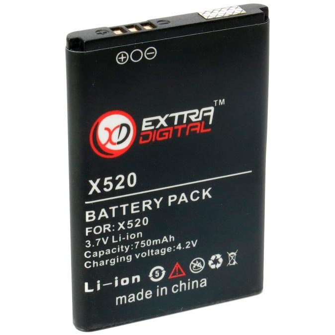 

Аккумулятор EXTRADIGITAL Samsung SGH-X520 750 mAh (BST3108BE), Samsung SGH-X520 (750 mAh) - BST3108BE