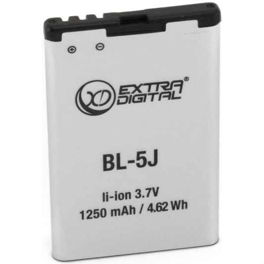 

Аккумулятор EXTRADIGITAL для Nokia BL-5J 1250 mAh (BMN6277), Nokia BL-5J (1250 mAh) - BMN6277