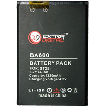 Акумулятор EXTRADIGITAL Sony Ericsson BA600 1320 mAh (BMS6344)