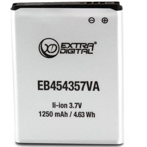 

Аккумулятор EXTRADIGITAL для Samsung GT-S5360 Galaxy Y 1250 mAh (BMS6319), Samsung GT-S5360 Galaxy Y (1250 mAh) - BMS6319