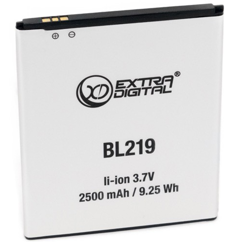 Акумулятор EXTRADIGITAL для Lenovo BL219 2500 mAh (BML6360)