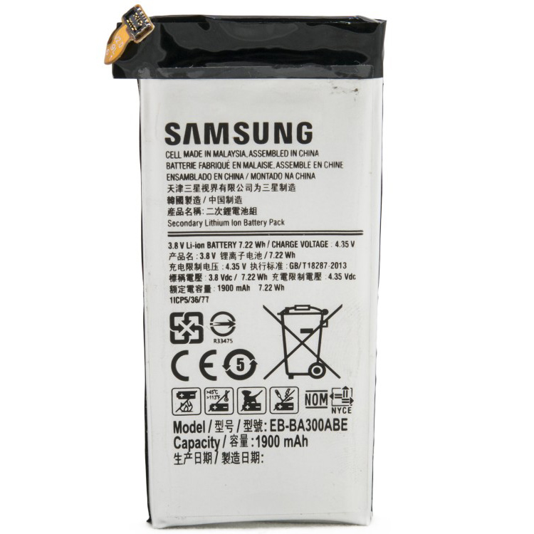 

Аккумулятор EXTRADIGITAL для Samsung Galaxy A3 A300H 1900 mAh (BMS6381), Samsung Galaxy A3 A300H (1900 mAh) - BMS6381