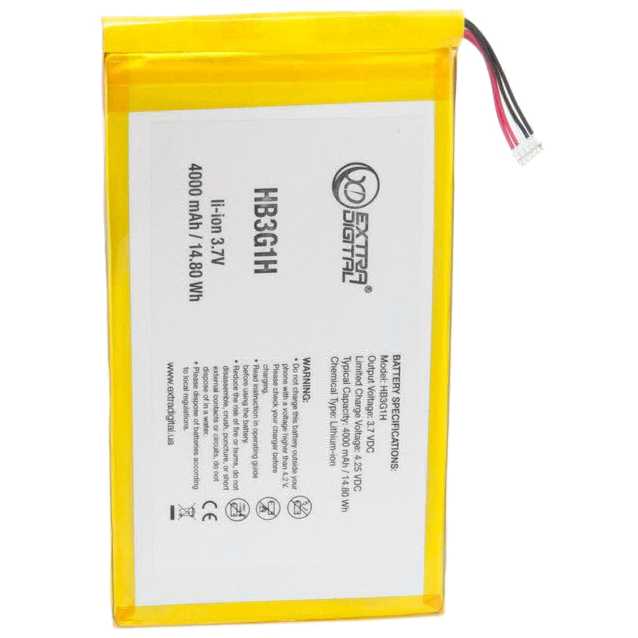 

Аккумулятор EXTRADIGITAL для Huawei MediaPad 7 Lite (BMH6395), Huawei MediaPad 7 Lite - BMH6395