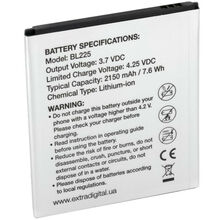 Аккумулятор EXTRADIGITAL для Lenovo S580, 2150 mAh (BML6410)