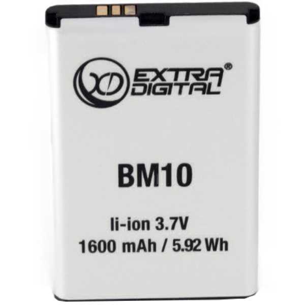 

Аккумулятор EXTRADIGITAL для Xiaomi Mi1 BM10 1600 mAh (BMX6437), Xiaomi Mi1 (BM10) 1600 mAh - BMX6437