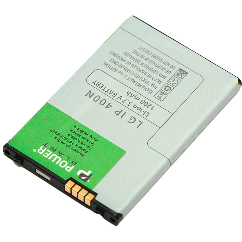 

Аккумулятор POWERPLANT для LG GT540 (IP-400N) 1200mAh (DV00DV6091), LG GT540 (IP-400N) 1200mAh (DV00DV6091)