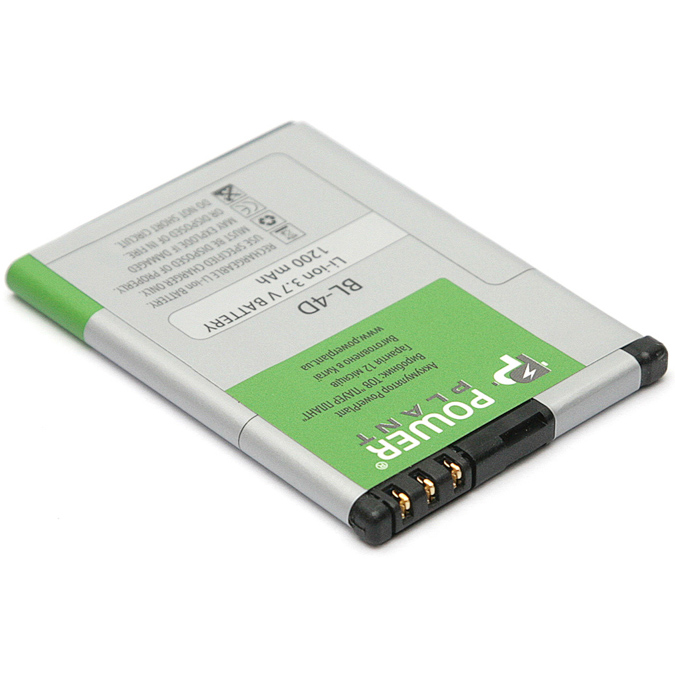

Аккумулятор PowerPlant для Nokia BL-4D (DV00DV6033), PowerPlant Nokia BL-4D DV00DV6033