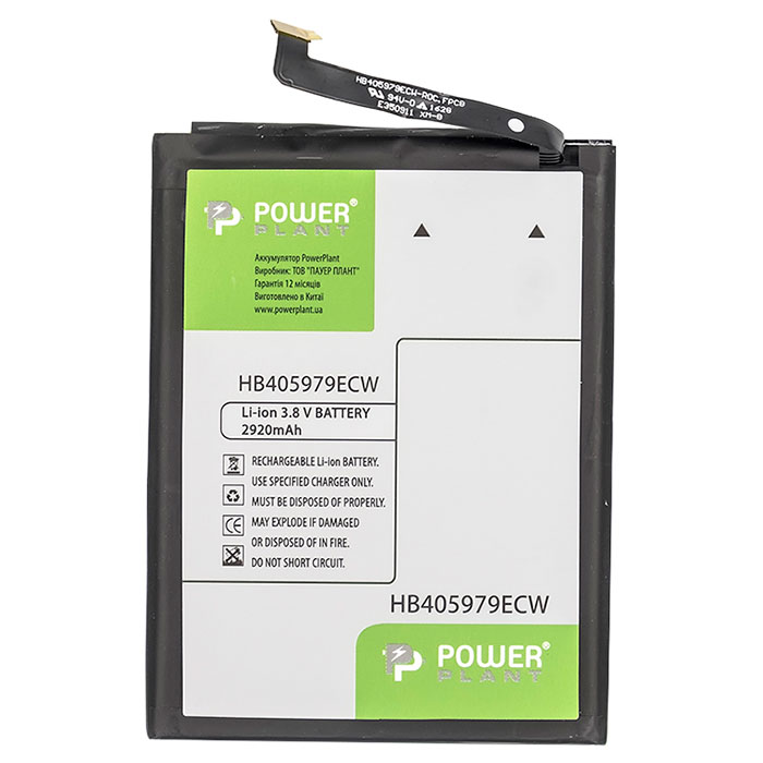 

Аккумулятор POWERPLANT Huawei Nova (Dual Sim) (HB405979ECW) 2920mAh (SM150229), Huawei Nova (Dual Sim) (HB405979ECW) 2920mAh