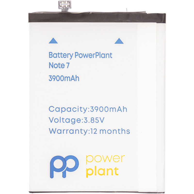 

Аккумулятор POWERPLANT для Xiaomi Redmi Note 7 (BN4A) 3900mAh (SM220311), Xiaomi Redmi Note 7 (BN4A) 3900mAh (SM220311)