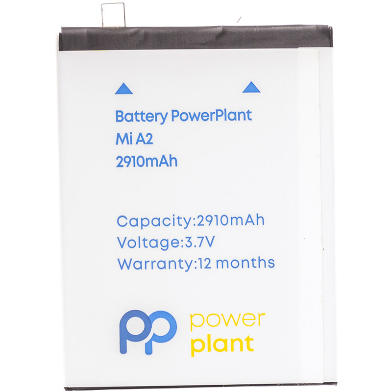 

Аккумулятор POWERPLANT для Xiaomi Mi A2 (BN36) 2910mAh (SM220274), Xiaomi Mi A2 (BN36) 2910mAh (SM220274)