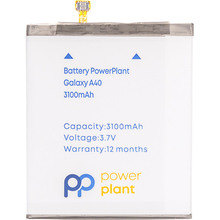 Аккумулятор PowerPlant Samsung Galaxy A40 (EB-BA405ABE) 3100 mAh (SM170692)