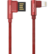 Кабель NOMI DCPQ 10i USB lightning 1 м red (344273)