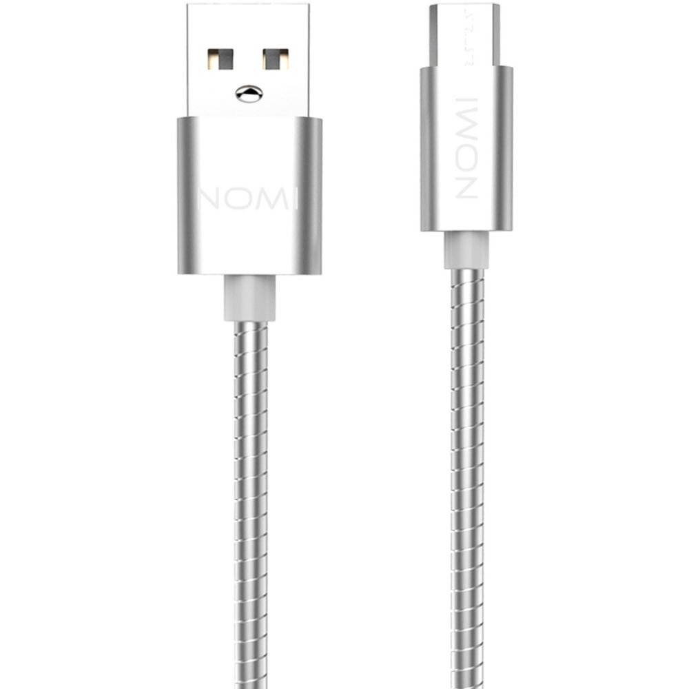 

Кабель NOMI DCWQ 10m USB micro 1 м silver (344281), DCWQ 10m USB micro 1м silver