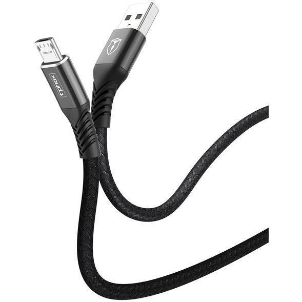 Кабель T-PHOX Jagger T-M814 Micro USB 2m (T-M814(2) black) Тип USB - micro-USB