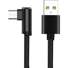 Кабель CORD Comfort L-shape Lightning 1 m 2A Black (CDC-L1-2B)