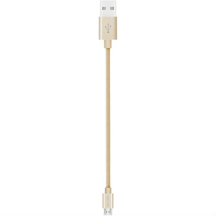 Кабель JELLICO GS-03 Type-C 0.3 m 3A Gold (RL053397) Тип USB - USB Type-С