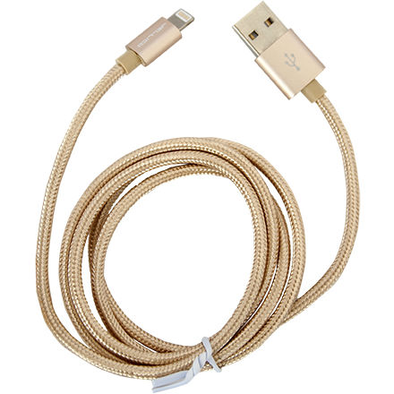 

Кабель JELLICO GS-10 Lightning 1 m 3A Gold (RL046888), GS-10 Lightning 1m 3A Gold