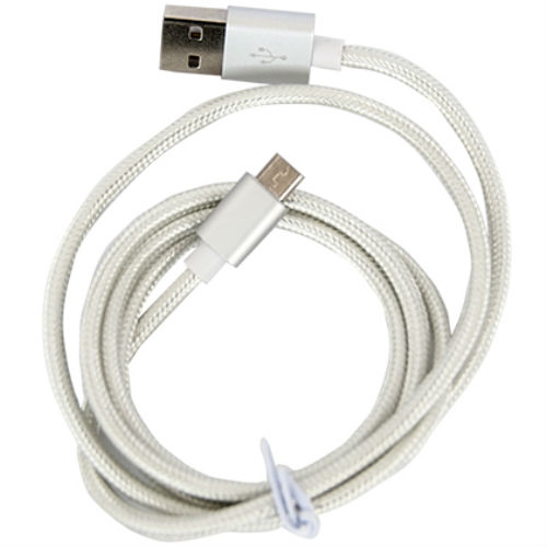 

Кабель JELLICO GS-10 microUSB 1м 3A Silver (RL046891), GS-10 microUSB 1m 3A Silver