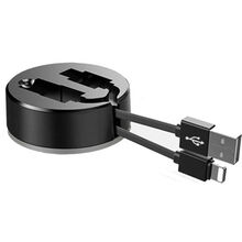 Кабель JELLICO TY-10 microUSB 0.9 м 3A Black (RL049212)