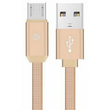 Кабель JELLICO YC-15 microUSB 1m 3.1 А Gold (RL053235)