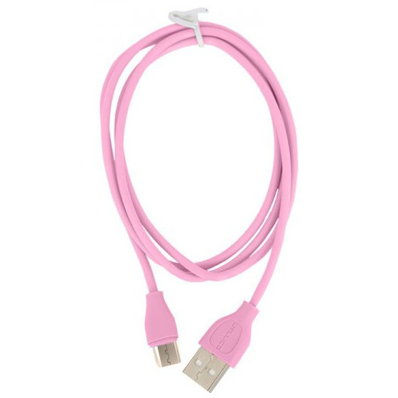 Кабель JELLICO YG-10 microUSB 1m 2A Pink (RL049225)