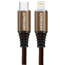 Кабель JOYROOM Armour S-L316 Lightning to USB-C 1m 2A Brown (RL051967)