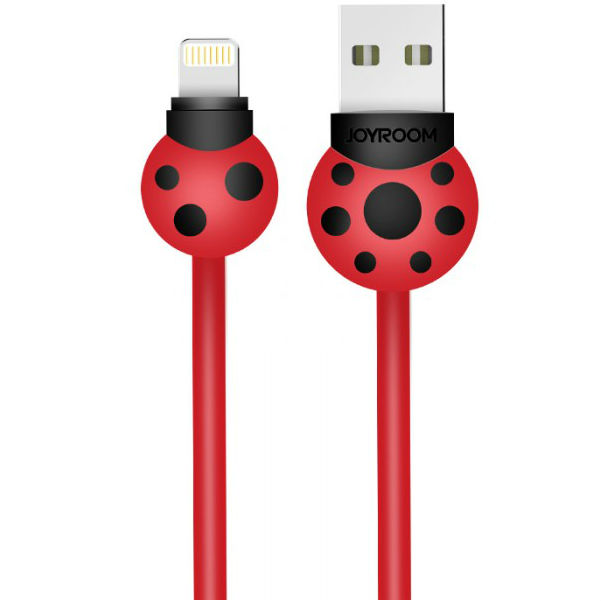 

Кабель JOYROOM S-L124 Lightning 1.2m 2.4A Red (RL049414), S-L124 Lightning 1.2m 2.4A Red