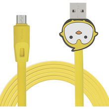 Кабель WESDAR M3 microUSB 1 m Yellow (RL050533)