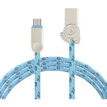 Кабель WESDAR M8 microUSB 1m Blue (RL050537)