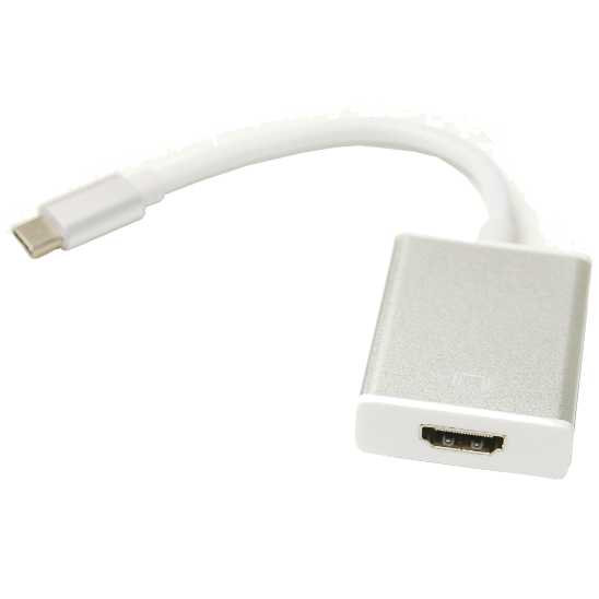 

Кабель POWERPLANT HDMI female - USB Type-C 0.15 м (KD00AS1272), HDMI female - USB Type-C, 0.15м