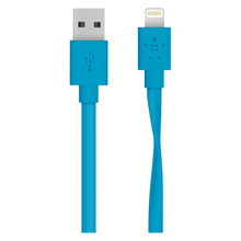 Кабель передачи данных BELKIN USB 2.0 MIXIT Flat Lightning 1.2 м (Blue)