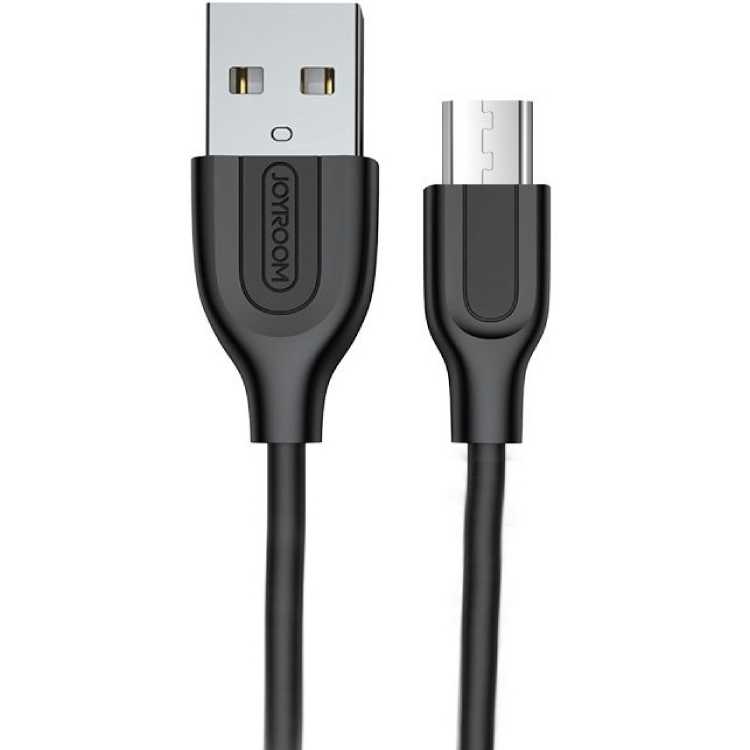 

Кабель JOYROOM S-L352 micro-USB 1м 1A Black (6956116774677), S-L352 microUSB 1m 1A Black