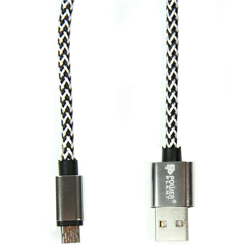 Кабель POWERPLANT Кабель USB 2.0 AM/Micro B, 1м (CA910212) Довжина 1