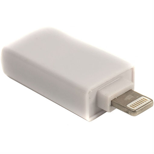 Переходник POWERPLANT OTG USB 2.0 - Lightning (CA910403) Подсветка False