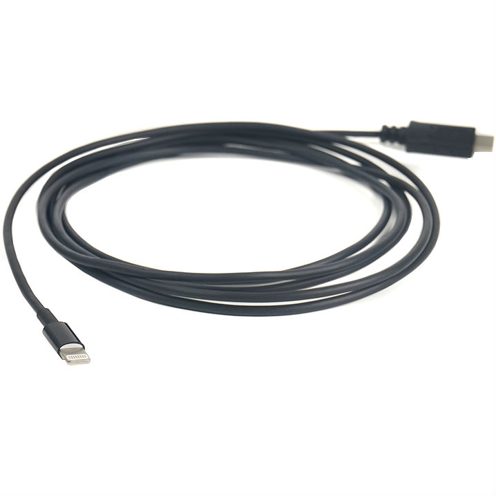 Кабель POWERPLANT USB Type-C - Lightning, 2м (CA910489)