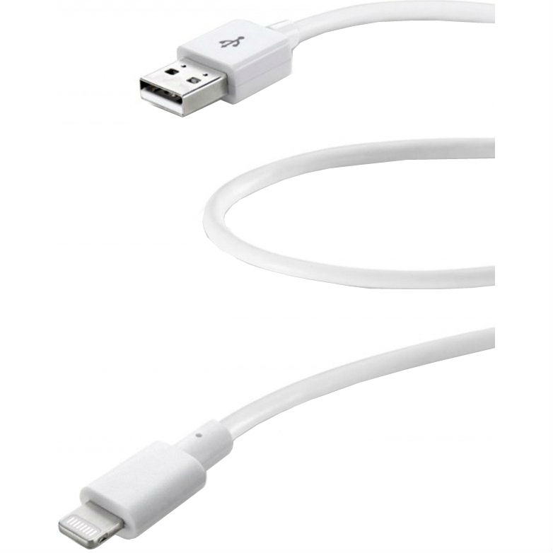 

Кабель CELLULARLINE Lightning 0.6m white (USBDATA06MFIIPHW), Lightning 0.6m white (USBDATA06MFIIPHW)